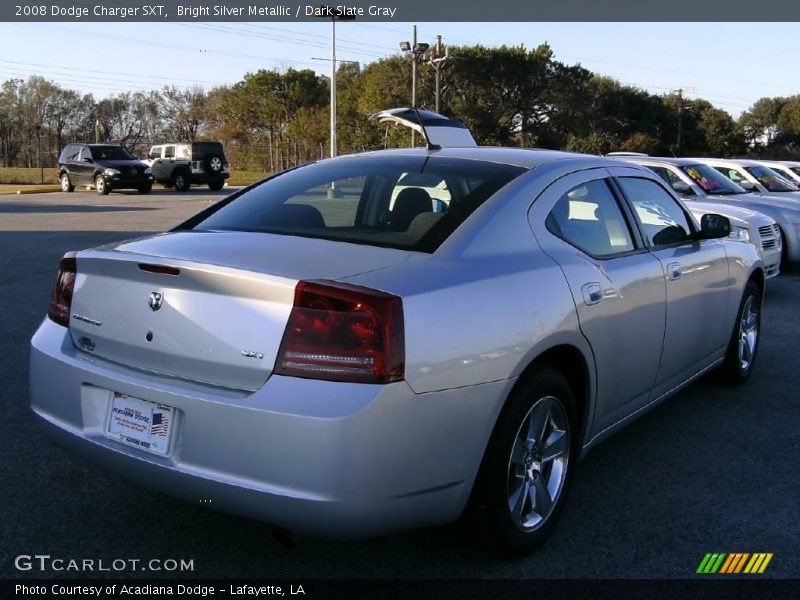 Bright Silver Metallic / Dark Slate Gray 2008 Dodge Charger SXT