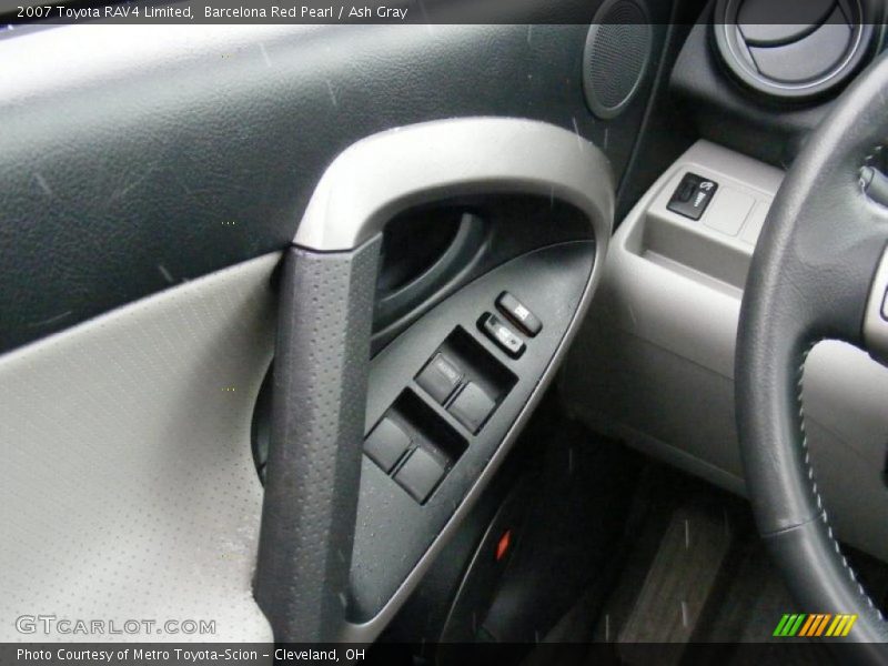 Barcelona Red Pearl / Ash Gray 2007 Toyota RAV4 Limited