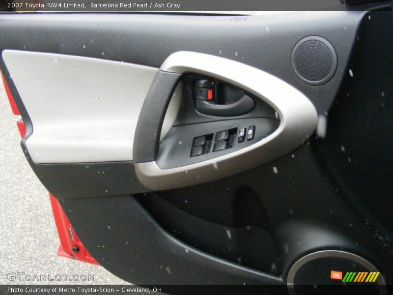 Barcelona Red Pearl / Ash Gray 2007 Toyota RAV4 Limited