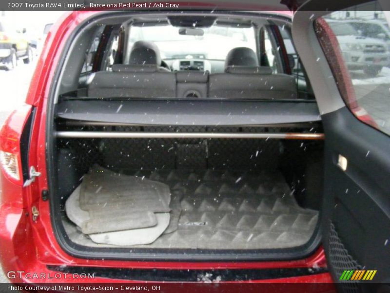 Barcelona Red Pearl / Ash Gray 2007 Toyota RAV4 Limited