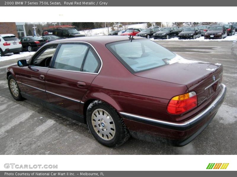  2000 7 Series 750iL Sedan Royal Red Metallic