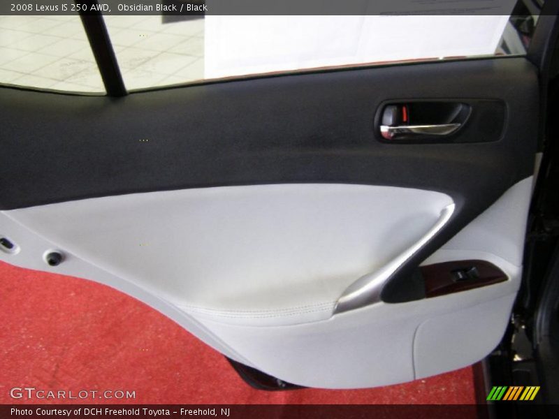 Obsidian Black / Black 2008 Lexus IS 250 AWD