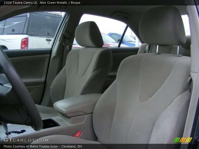 Aloe Green Metallic / Bisque 2009 Toyota Camry LE