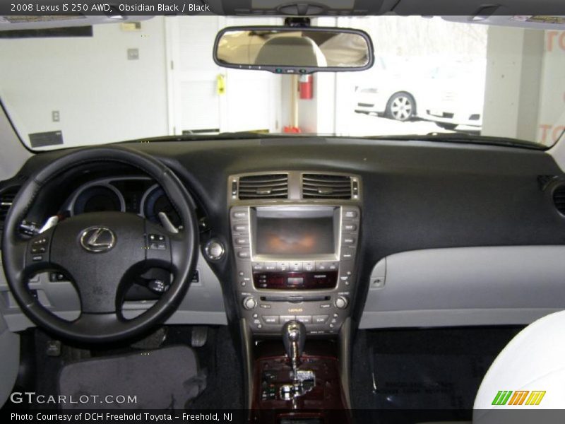 Obsidian Black / Black 2008 Lexus IS 250 AWD