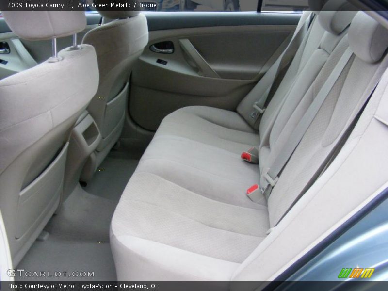 Aloe Green Metallic / Bisque 2009 Toyota Camry LE