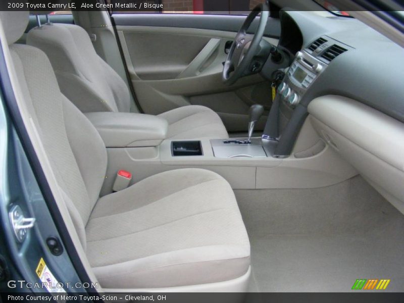 Aloe Green Metallic / Bisque 2009 Toyota Camry LE