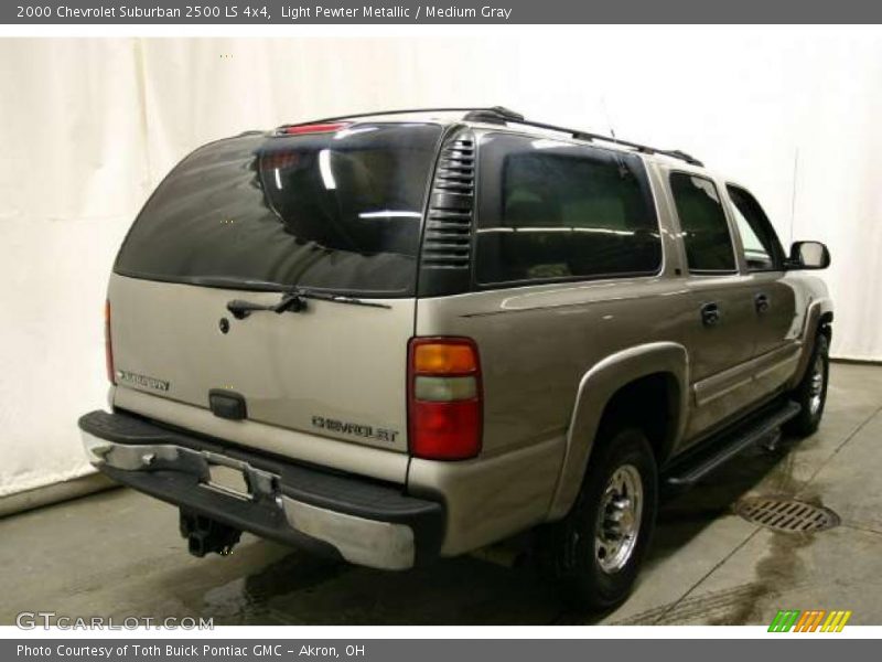 Light Pewter Metallic / Medium Gray 2000 Chevrolet Suburban 2500 LS 4x4