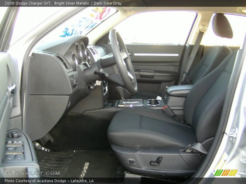Bright Silver Metallic / Dark Slate Gray 2008 Dodge Charger SXT