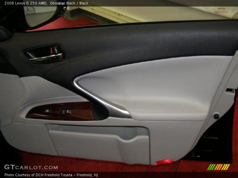 Obsidian Black / Black 2008 Lexus IS 250 AWD