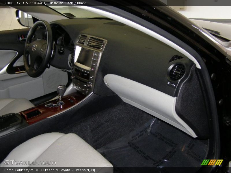Obsidian Black / Black 2008 Lexus IS 250 AWD