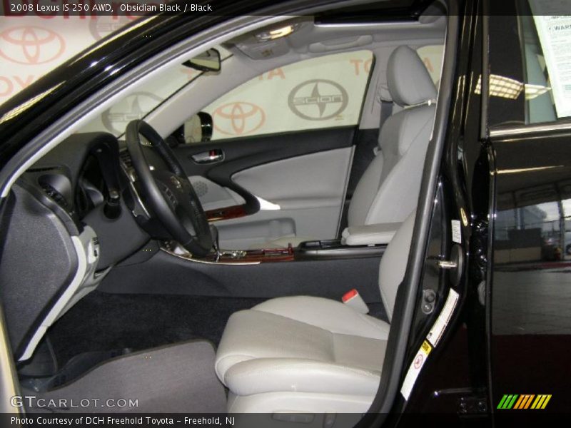 Obsidian Black / Black 2008 Lexus IS 250 AWD