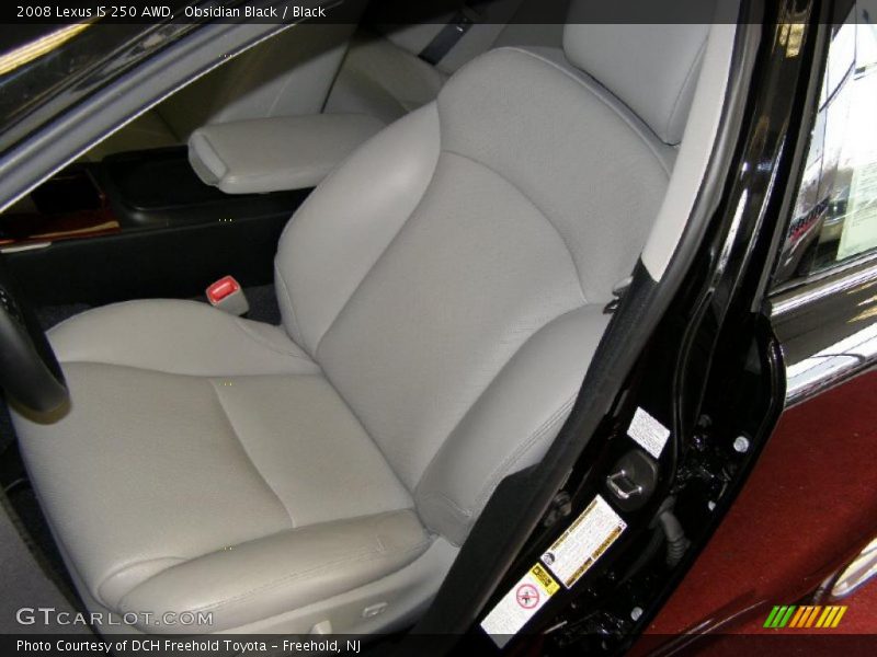 Obsidian Black / Black 2008 Lexus IS 250 AWD