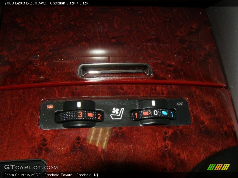 Obsidian Black / Black 2008 Lexus IS 250 AWD