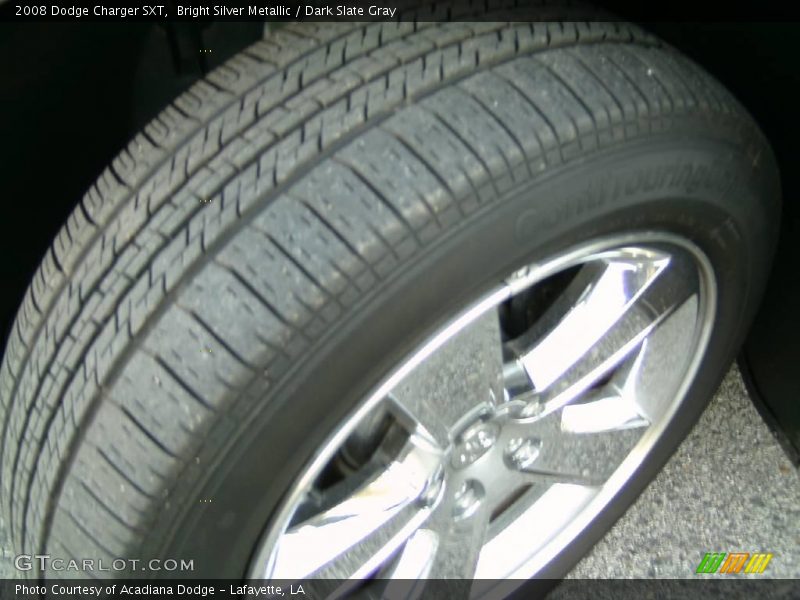 Bright Silver Metallic / Dark Slate Gray 2008 Dodge Charger SXT