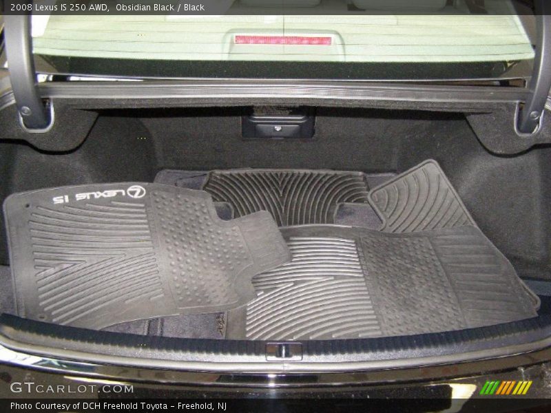 Obsidian Black / Black 2008 Lexus IS 250 AWD