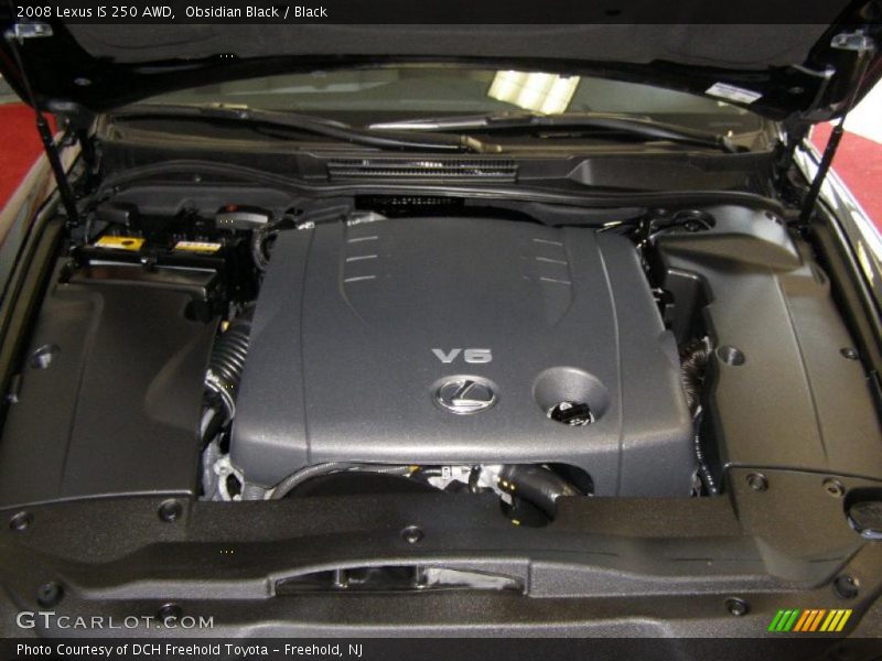 Obsidian Black / Black 2008 Lexus IS 250 AWD