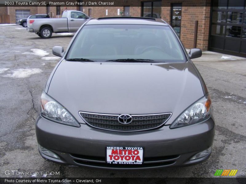 Phantom Gray Pearl / Dark Charcoal 2003 Toyota Camry SE