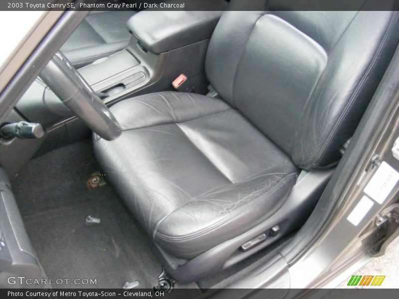 Phantom Gray Pearl / Dark Charcoal 2003 Toyota Camry SE