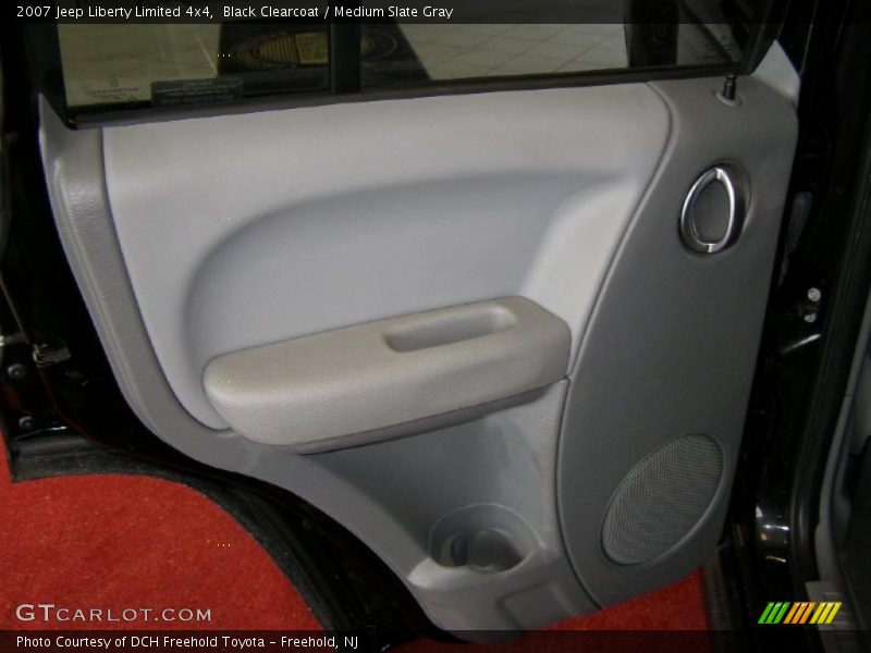 Black Clearcoat / Medium Slate Gray 2007 Jeep Liberty Limited 4x4