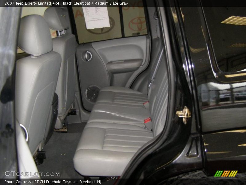 Black Clearcoat / Medium Slate Gray 2007 Jeep Liberty Limited 4x4