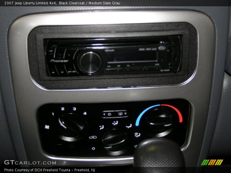 Black Clearcoat / Medium Slate Gray 2007 Jeep Liberty Limited 4x4