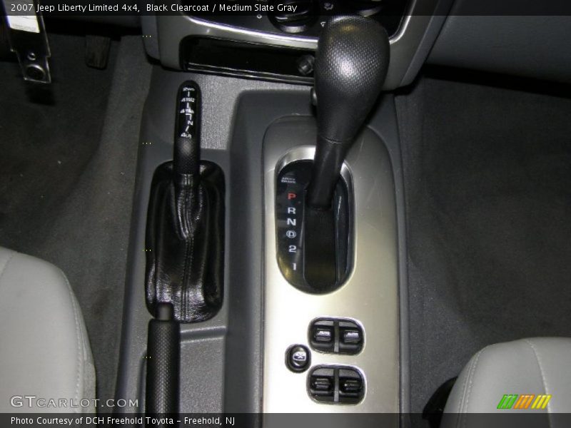 Black Clearcoat / Medium Slate Gray 2007 Jeep Liberty Limited 4x4