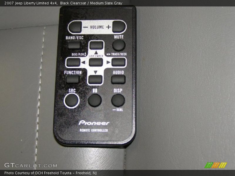 Black Clearcoat / Medium Slate Gray 2007 Jeep Liberty Limited 4x4