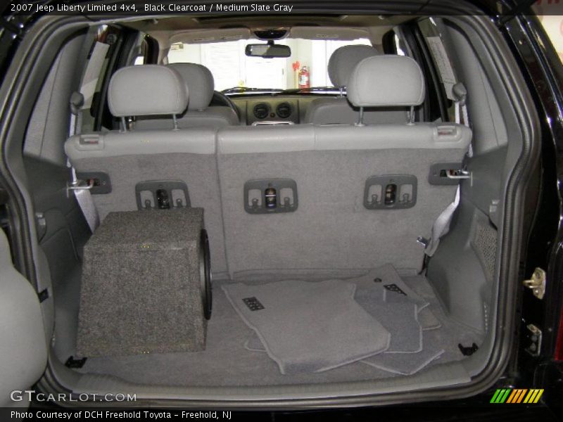 Black Clearcoat / Medium Slate Gray 2007 Jeep Liberty Limited 4x4