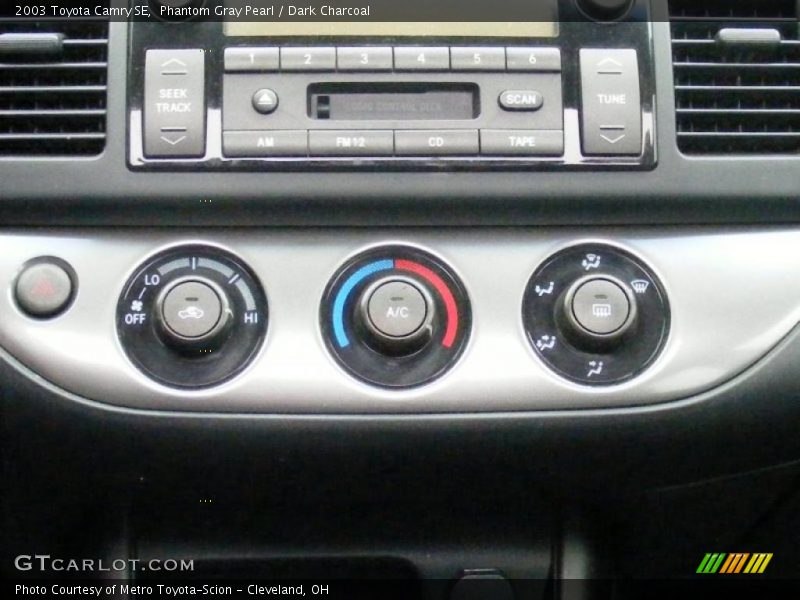 Phantom Gray Pearl / Dark Charcoal 2003 Toyota Camry SE
