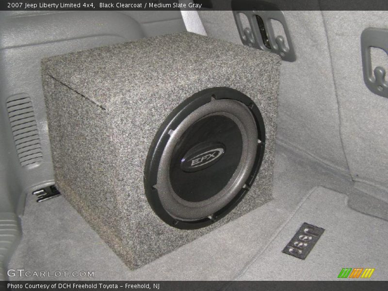 Black Clearcoat / Medium Slate Gray 2007 Jeep Liberty Limited 4x4