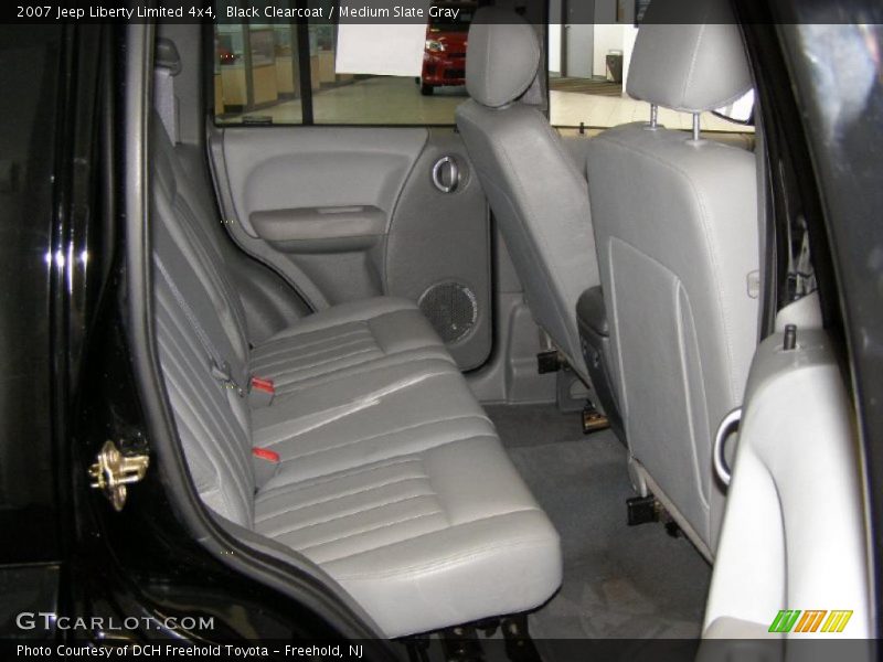 Black Clearcoat / Medium Slate Gray 2007 Jeep Liberty Limited 4x4