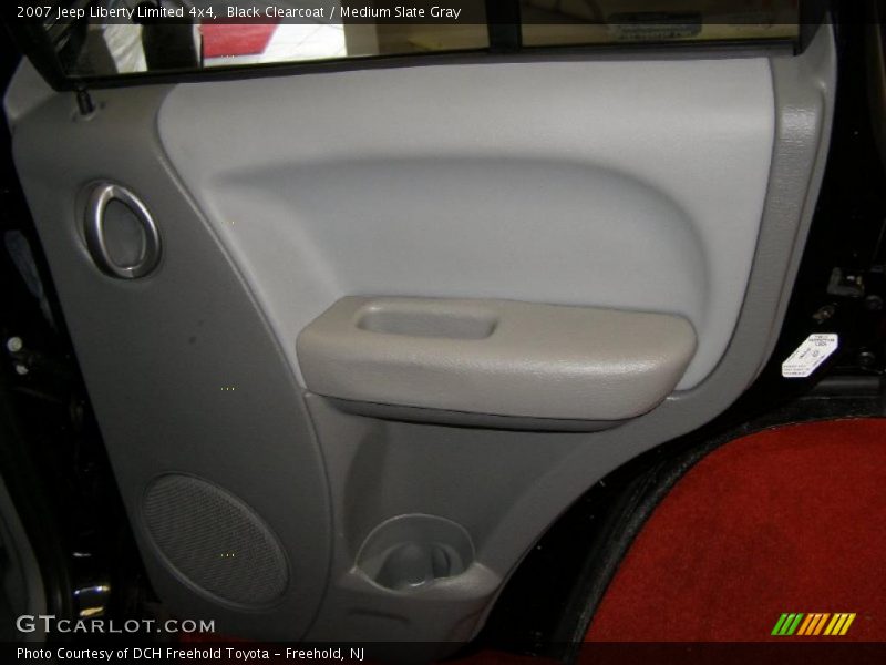 Black Clearcoat / Medium Slate Gray 2007 Jeep Liberty Limited 4x4