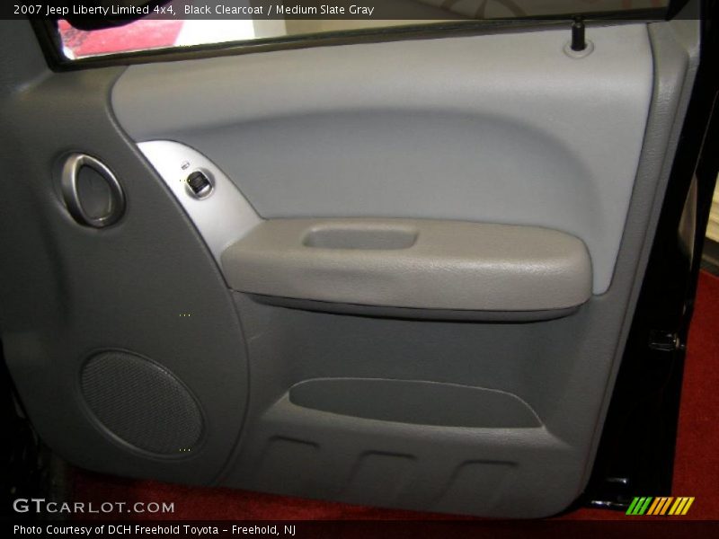 Black Clearcoat / Medium Slate Gray 2007 Jeep Liberty Limited 4x4
