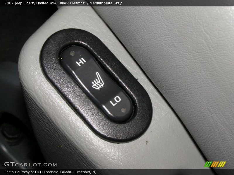 Black Clearcoat / Medium Slate Gray 2007 Jeep Liberty Limited 4x4