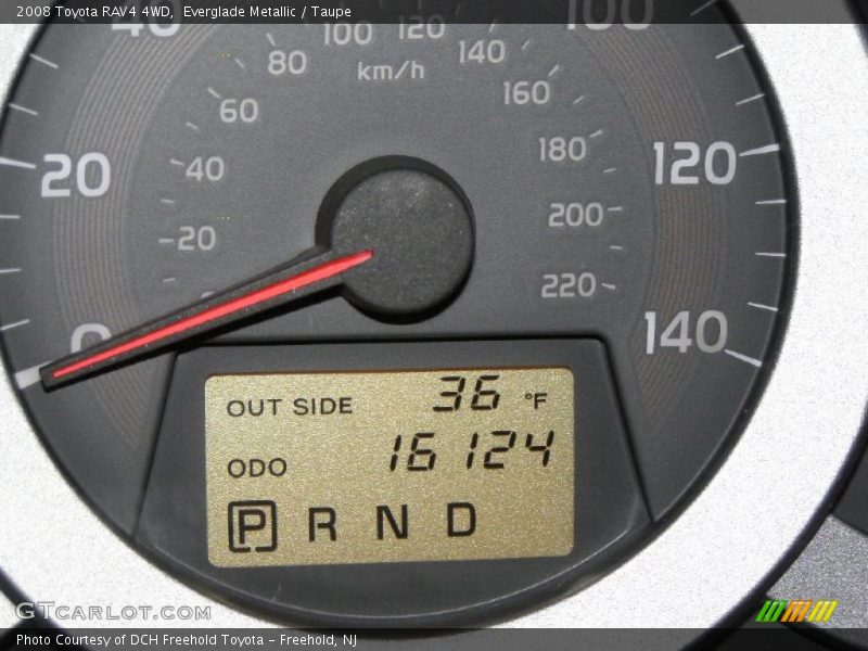 Everglade Metallic / Taupe 2008 Toyota RAV4 4WD