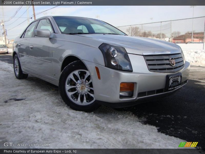 Light Platinum / Cashmere 2006 Cadillac CTS Sport Sedan