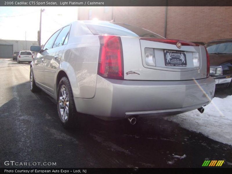 Light Platinum / Cashmere 2006 Cadillac CTS Sport Sedan