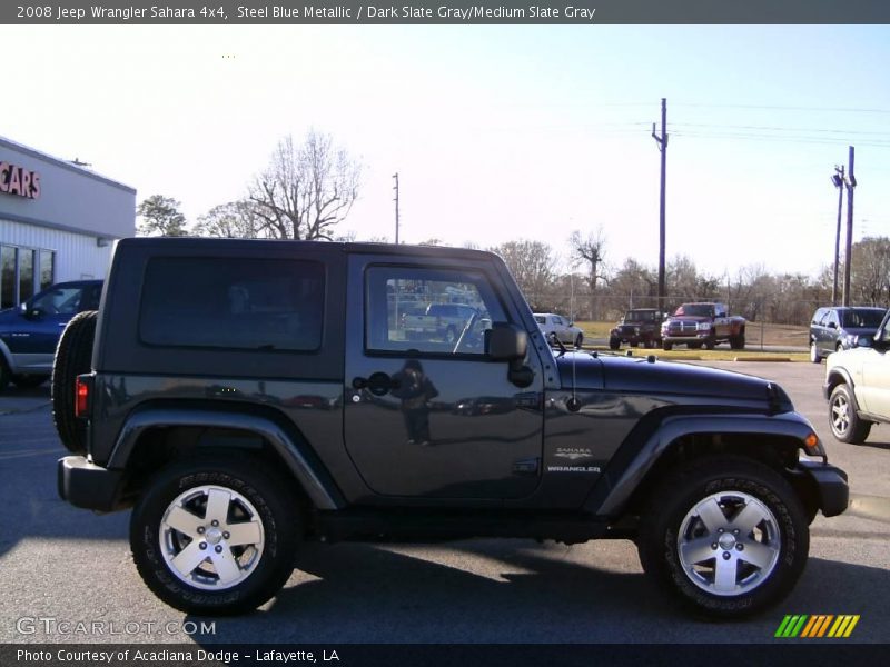 Steel Blue Metallic / Dark Slate Gray/Medium Slate Gray 2008 Jeep Wrangler Sahara 4x4