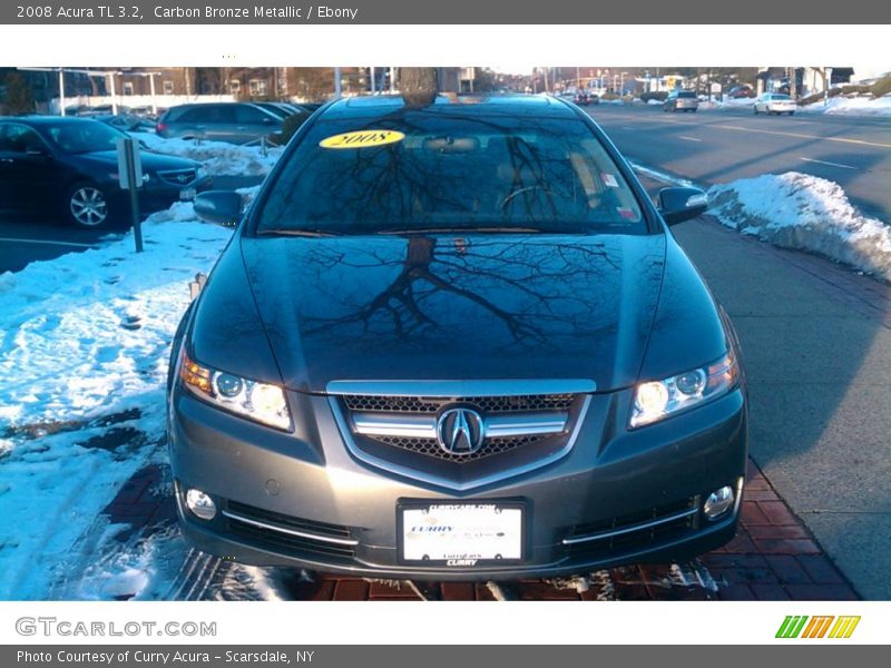 Carbon Bronze Metallic / Ebony 2008 Acura TL 3.2