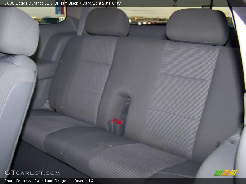 Brilliant Black / Dark/Light Slate Gray 2008 Dodge Durango SLT
