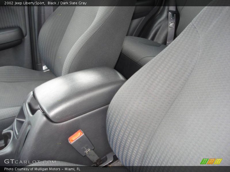 Black / Dark Slate Gray 2002 Jeep Liberty Sport