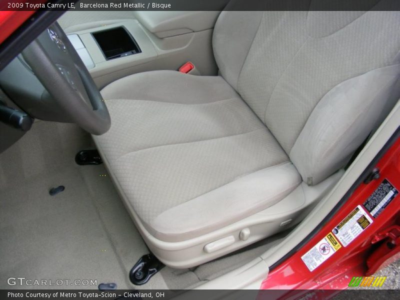 Barcelona Red Metallic / Bisque 2009 Toyota Camry LE