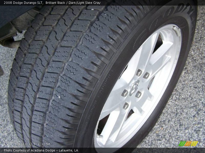 Brilliant Black / Dark/Light Slate Gray 2008 Dodge Durango SLT