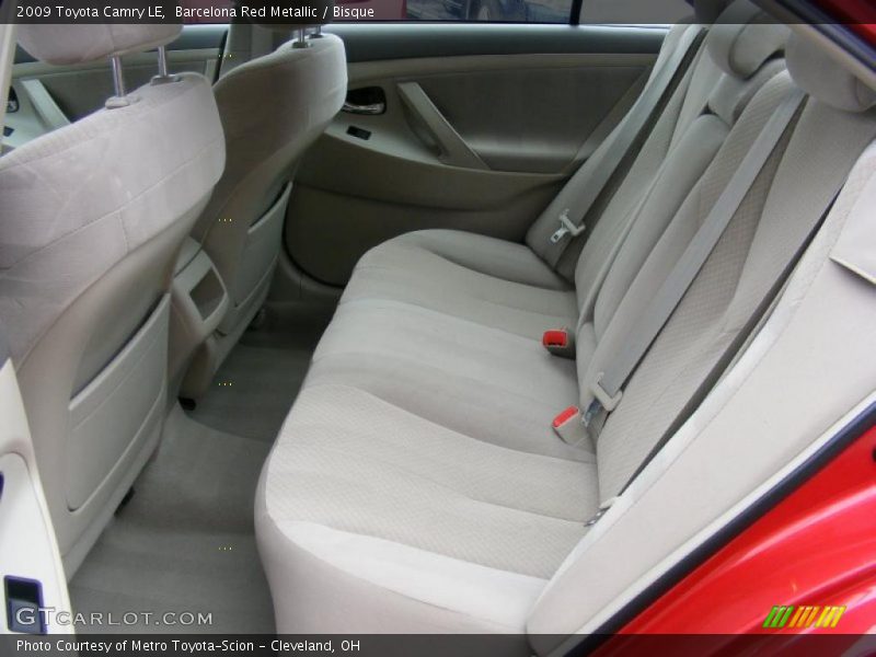 Barcelona Red Metallic / Bisque 2009 Toyota Camry LE