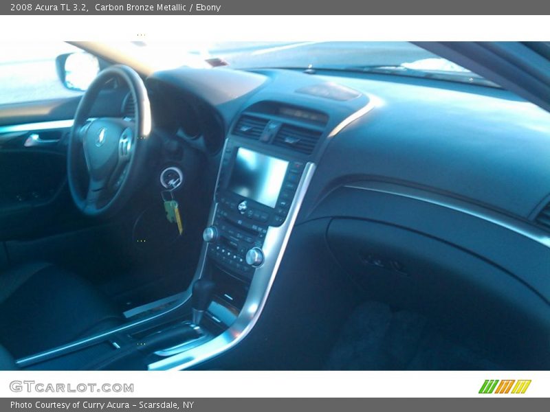 Carbon Bronze Metallic / Ebony 2008 Acura TL 3.2