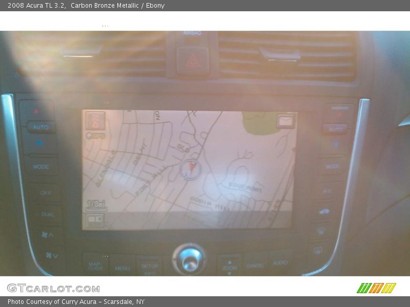 Carbon Bronze Metallic / Ebony 2008 Acura TL 3.2