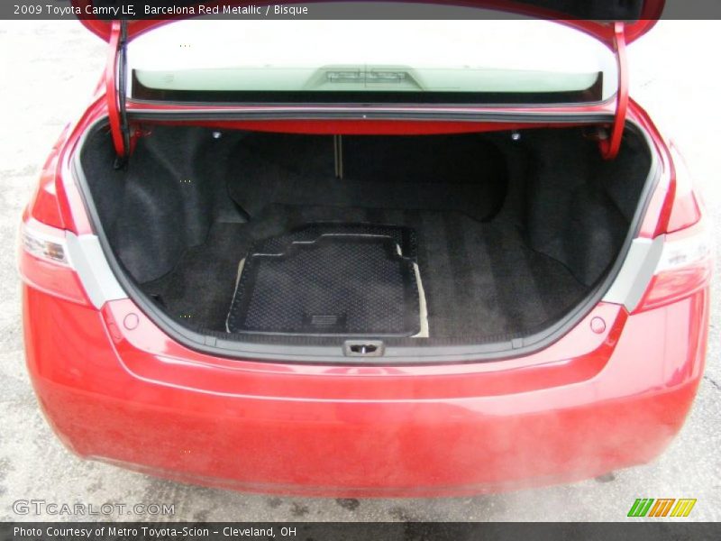 Barcelona Red Metallic / Bisque 2009 Toyota Camry LE