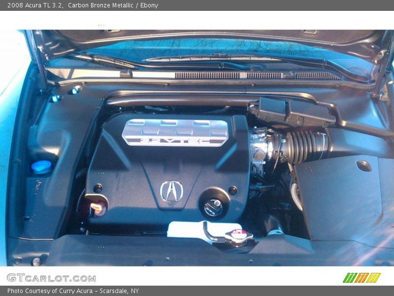 Carbon Bronze Metallic / Ebony 2008 Acura TL 3.2