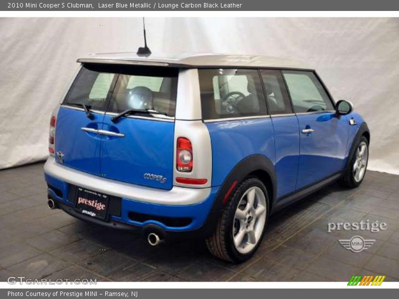 Laser Blue Metallic / Lounge Carbon Black Leather 2010 Mini Cooper S Clubman