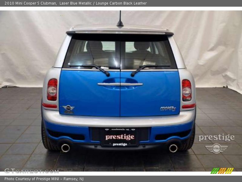 Laser Blue Metallic / Lounge Carbon Black Leather 2010 Mini Cooper S Clubman